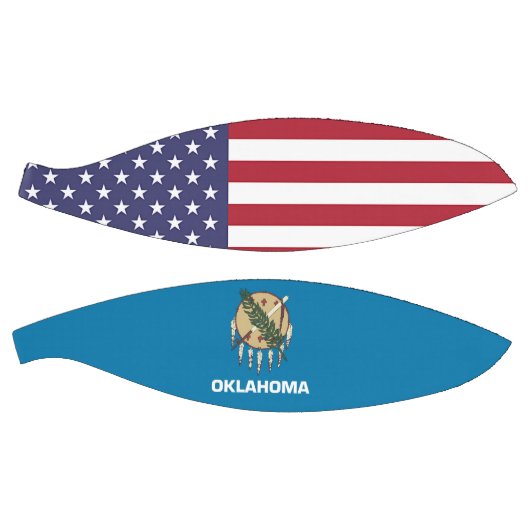 Volledig Basketball met vlag van Oklahoma, VS Mini Basketbal (Panelen)