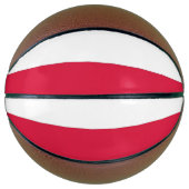 Volledig Basketball met vlag van Polen Mini Basketbal (Voorkant)