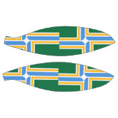 Volledig Basketball met vlag van Portland, VS Basketbal (Panelen)