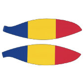 Volledig Basketball met vlag van Roemenië Basketbal (Panelen)