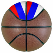 Volledig Basketball met vlag van Rusland Mini Basketbal (Rechts)