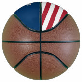 Volledig Basketball met vlag van South Carolina Basketbal (Rechts)