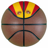 Volledig Basketball met vlag van Spanje Mini Basketbal (Rechts)