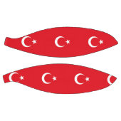 Volledig Basketball met vlag van Turkije Mini Basketbal (Panelen)