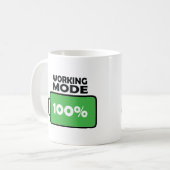 Volledig Batterij Werkende Modus Koffie Lover Mok (Voorkant links)