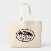 Volledig Batty Grote Tote Bag (Voorkant)