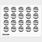 Volledig Batty Ronde Sticker (Vel)