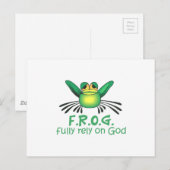 VOLLEDIG BEREID OP GOD BRIEFKAART (Voorkant / Achterkant)