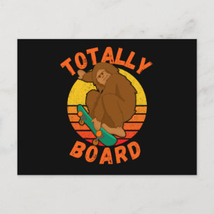 Volledig bestuur Funny Skateboard Skater Briefkaart
