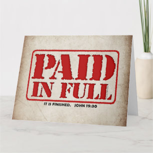 Volledig betaald kaart
