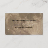 Volledig bewegend Visitekaartje personaliseer uw k (Achterkant)