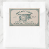 Volledig bewerkbaar Apple Cider Label (Tas)