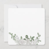 Volledig bewerkbaar Eenvoudig en Elegant  Bedankkaart (Achterkant)