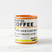 VOLLEDIG BEWERKBAAR Voorschrift Koffie Mok (Center)