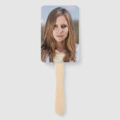 Volledig bewerkbare kleuren Baseball Jersey Stripe Handwaaier (Achterkant)