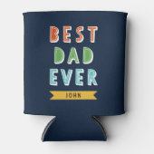 Volledig bewerkbare kleuren Beste ooit Koelbox Blikjeskoeler (Voorkant)