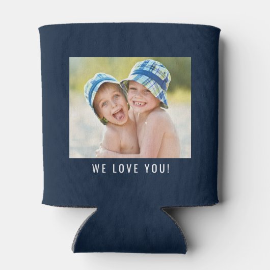 Volledig bewerkbare kleuren Beste ooit Koelbox Blikjeskoeler (Achterkant)