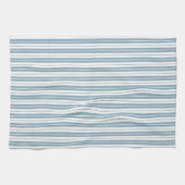 Volledig bewerkbare kleuren - landstrips theedoek (Horizontaal)