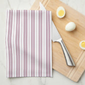 Volledig bewerkbare kleuren - landstrips theedoek (Quarter Fold)