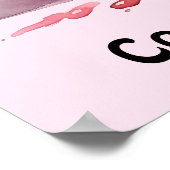 Volledig bewerkbare Macarons voor Cake Store Poster (Hoek)