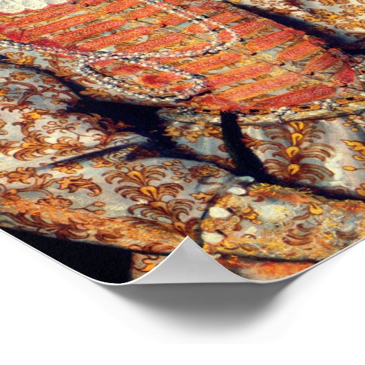 Volledig Body Portret van koningin Elizabeth I van Poster (Hoek)