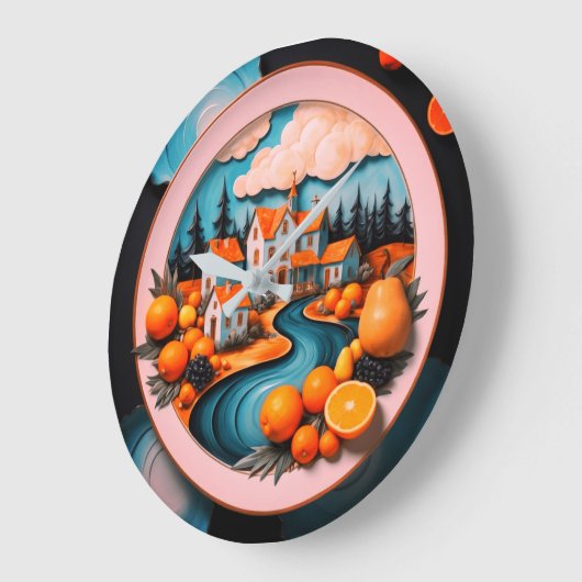 Volledig Bord Grote Klok (Hoek)