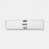 Volledig  Bord Naam Deurbordje (Voorkant)