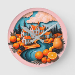 Volledig Bord Ronde Klok