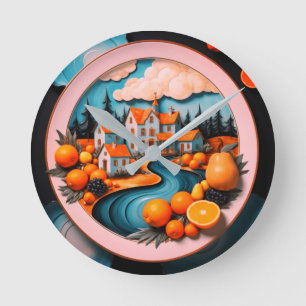Volledig Bord Ronde Klok