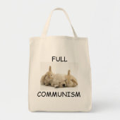 Volledig communisme Puppy and Bunnies Tas (Voorkant)