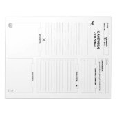 Volledig  D&D Campaign Journal Notitieblok (Voorkant)