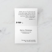 Volledig  drie-Wise Mannen kerst Feestdagen Kaart (Binnen)