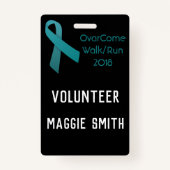 Volledig  eierstokkanker badge (Voorkant)