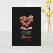 Volledig en perfect en gloeiend gelukkig kaart (Gele Bloem)