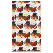 Volledig Engels Breakfast UK British Food Cuisine Klein Cadeauzakje (Achterkant)