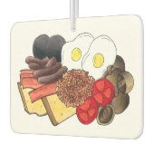 Volledig Engels Breakfast UK British Food Cuisine Luchtverfrisser (Links)