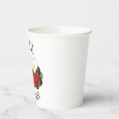 Volledig Engels Breakfast UK British Food Cuisine Papieren Bekers (Links)