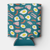 Volledig Engels Fry up Ontbijt Bacon Eieren Kater Blikjeskoeler (Voorkant)