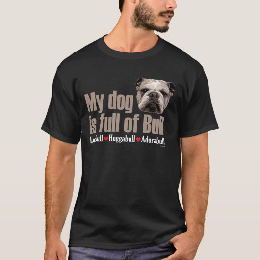 Volledig - Engelstalige bull T-shirt (Voorkant)