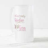Volledig Fabulous Little Sisters Matglas Bierpul (Voorkant links)