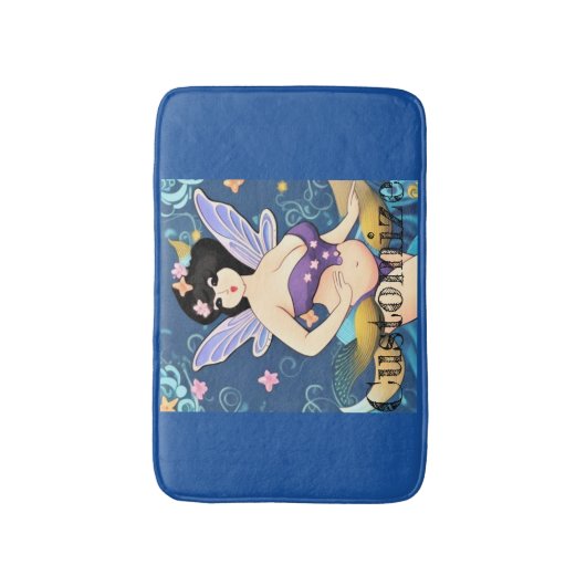 Volledig-figuur Fairy Goddess Thunder_Cove Badmat (Voorkant Verticaal)