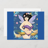 Volledig-figuur Fairy Goddess Thunder_Cove Briefkaart (Voorkant / Achterkant)