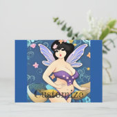 Volledig-figuur Fairy Goddess Thunder_Cove Kaart (Staand voorkant)