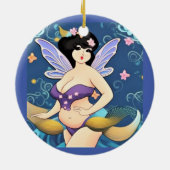 Volledig-figuur Fairy Goddess Thunder_Cove Keramisch Ornament (Achterkant)