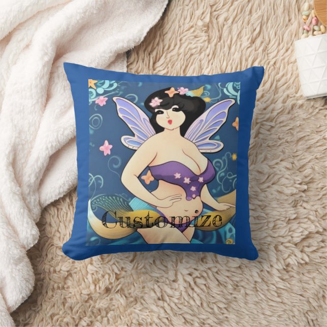 Volledig-figuur Fairy Goddess Thunder_Cove Kussen (Deken)