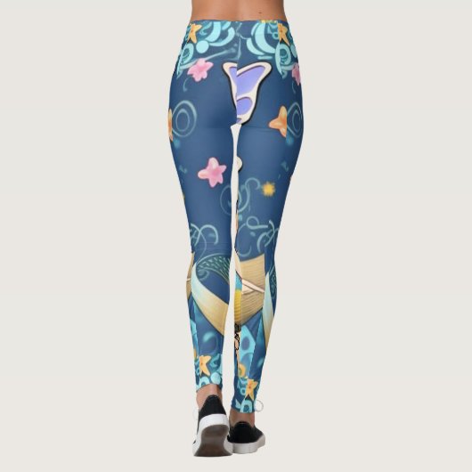 Volledig-figuur Fairy Goddess Thunder_Cove Leggings (Achterkant)