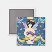 Volledig-figuur Fairy Goddess Thunder_Cove Magneet (Voorkant / Achterkant)