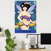 Volledig-figuur Fairy Goddess Thunder_Cove Poster (Thuiskantoor)