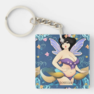 Volledig-figuur Fairy Goddess Thunder_Cove Sleutelhanger