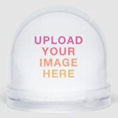 Volledig formaat Afbeelding Foto leeg Sneeuwbol (Achterkant)